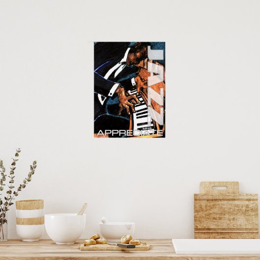 Pianoman Poster (Küche)