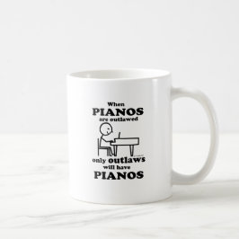 Pianos Outlawed Kaffeetasse