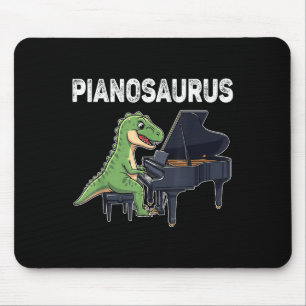 Pianosaurus Funny Dinosaurier Piano Kinder Musi Mousepad