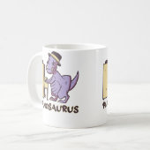 Pianosaurus Klavier Kaffeetasse (Vorderseite Links)