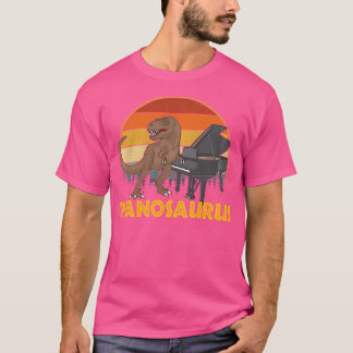 Pianosaurus Pianist Spielpiano T-Shirt
