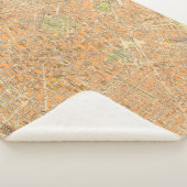 Pianta Di Mailand - Karte von Mailand, Italien Sherpadecke (3/4)