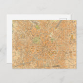 Pianta di Milano - Karte von Mailand, Italien (Vorne/Hinten)