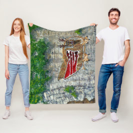 Piasa Bird Illinois Native American Legende Fleecedecke