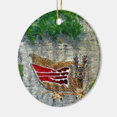 Piasa Bird Illinois Native American Legende Keramikornament (Links)