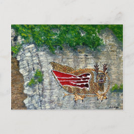 Piasa Bird Illinois Native American Legende Postkarte