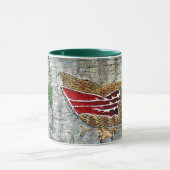 Piasa Bird Illinois Native American Legende Tasse (Zentrum)