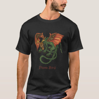 Piasa Vogel-Dunkelheits-Shirt T-Shirt
