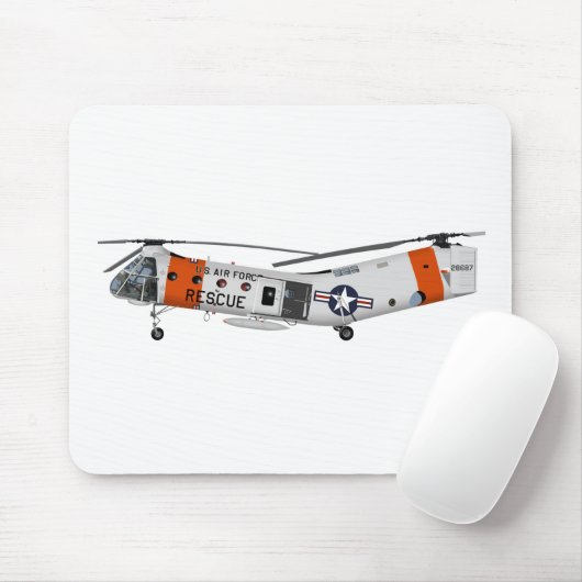 Piasecki H-21 Arbeitspferd 457457 Mousepad (Mit Mouse)