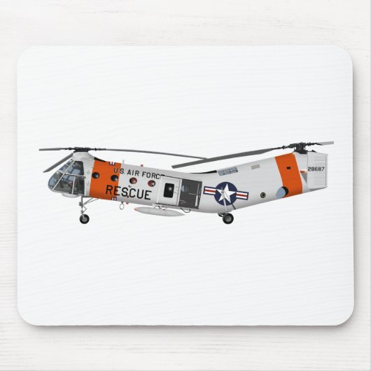 Piasecki H-21 Arbeitspferd 457457 Mousepad (Vorne)