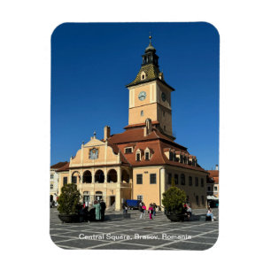Piata Sfatului, Brasov, Rumänien, an einem Magnet