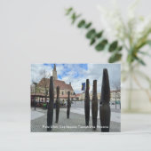 Piata Unirii, Cluj-Napoca, Rumänien, Feiertagspostkarte (Stehend Vorderseite)