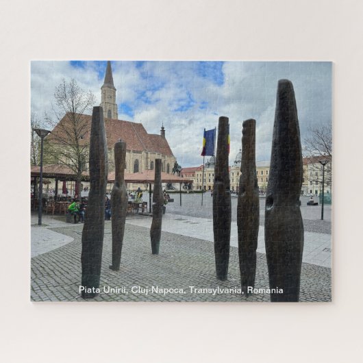 Piata Unirii, Cluj-Napoca, Rumänien, Puzzle (Horizontal)
