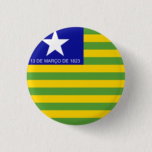 Piauí, Schaltfläche für die brasilianische Staatsf Button (Vorderseite)