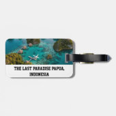 Piaynemo Raja Ampat Inseln Paradies Aussicht Kunst Gepäckanhänger (Rückseite horizontal)