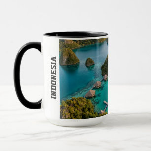 Piaynemo Raja Ampat Inseln Paradies Blick Kunst Tasse