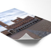 Piazza al Campo Siena Poster (Ecke)