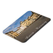 Piazza Anfiteatro Platz in Lucca - Toskana, Italie Magnet (Linke Seite)