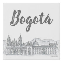 Piazza Bolívar, Bogotá, Kolumbien