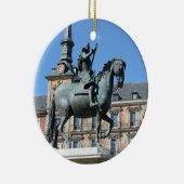 Piazza-Bürgermeister, Madrid-Verzierung Keramik Ornament (Rechts)