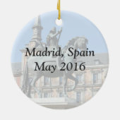 Piazza-Bürgermeister, Madrid-Verzierung Keramik Ornament (Hinten)