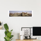 Piazza Castello, Turin, Gravur von F. Citterio (c Poster (Heimbüro)