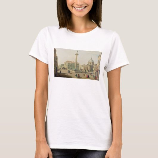 Piazza Colonna, Rom T-Shirt (Vorderseite)