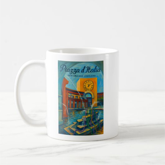 Piazza D' Italia Kaffeetasse (Links)
