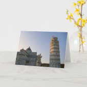 Piazza dei Miracoli, Pisa, Italien - Karte (Gelbe Blume)
