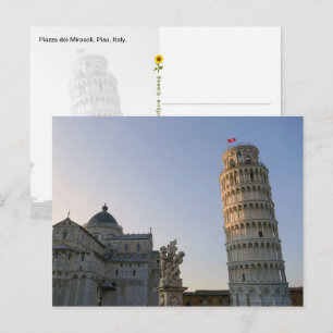 Piazza dei Miracoli, Pisa, Italien – Postkarte
