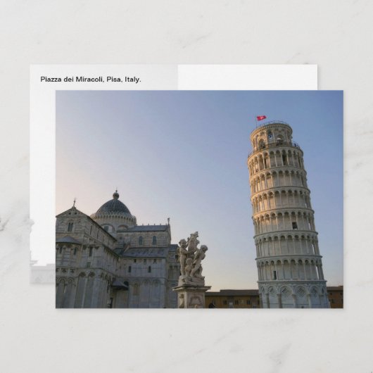 Piazza dei Miracoli, Pisa, Italien - Postkarte (Vorne/Hinten)