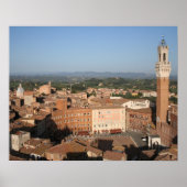 Piazza del Campo Poster (Vorne)