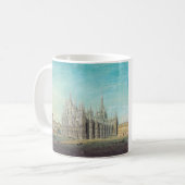 Piazza del Duomo, Mailand by Carlo Bossoli Kaffeetasse (Vorderseite Links)