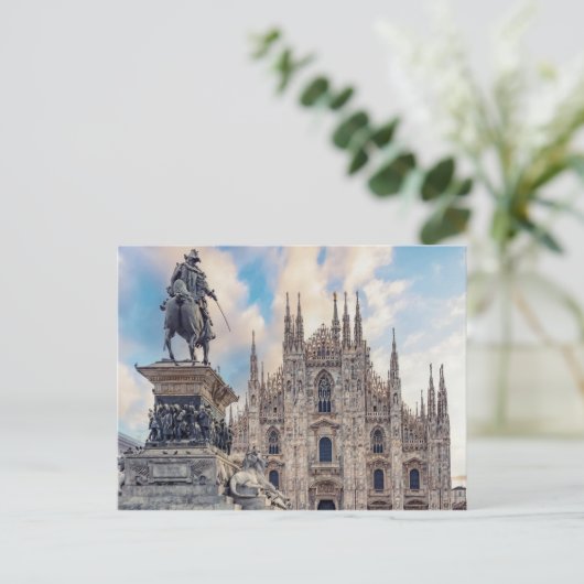 Piazza del Duomo Postkarte (Stehend Vorderseite)