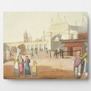 Piazza del Mercato, Buenos Aires, Argentinien, Fotoplatte