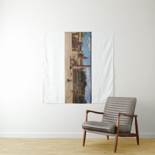 Piazza del Popolo in Rom (1900) Aleksander Gierym Wandteppich (Beispiel (Horizontal))