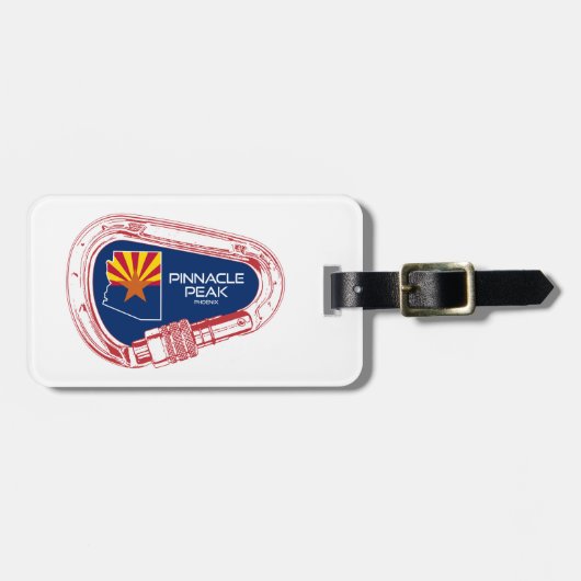 Piazza della Riforma Gepäckanhänger (Vorderseite horizontal)