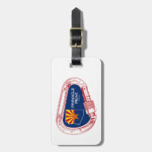 Piazza della Riforma Gepäckanhänger (Vorderseite vertikal)