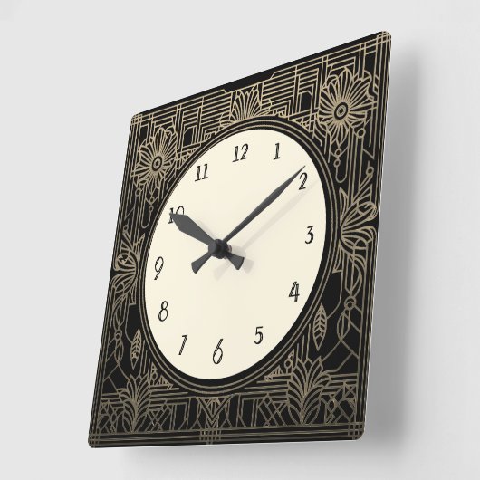 Piazza della Riforma Quadratische Wanduhr (Winkel)