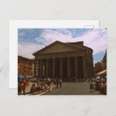 Piazza della Rotonda Postkarte (Vorne/Hinten)