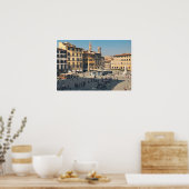 Piazza della Signoria, Florenz Poster (Küche)
