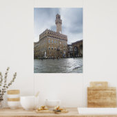 Piazza della Signoria, Florenz-Poster Poster (Küche)