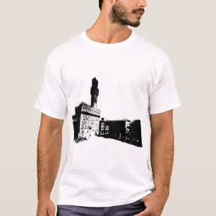 Piazza della Signoria in Florenz, Mittelitalien T-Shirt