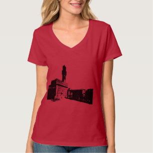 Piazza della Signoria in Florenz, Mittelitalien T-Shirt