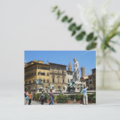 Piazza della Signoria Postkarte (Stehend Vorderseite)