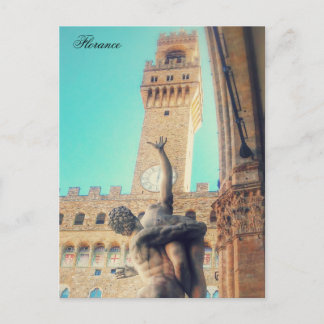 Piazza della Signoria Postkarte