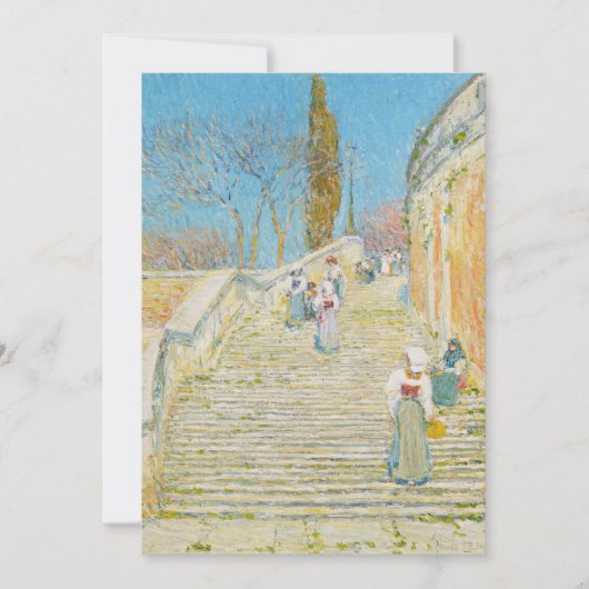 Piazza di Spagna, Rom | Childe Hassam (Vorderseite)