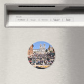 Piazza di Spagna, Rom, Italien Magnet (In Situ (Geschirrspüler))