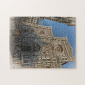 Piazza Duomo, Florenz, Italien Puzzle (Horizontal)