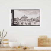 Piazza in Covent Garden, 1647 (Gravur) Poster (Küche)